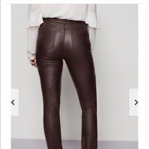 Long Tall Sally Brown Straight Leg Jeans